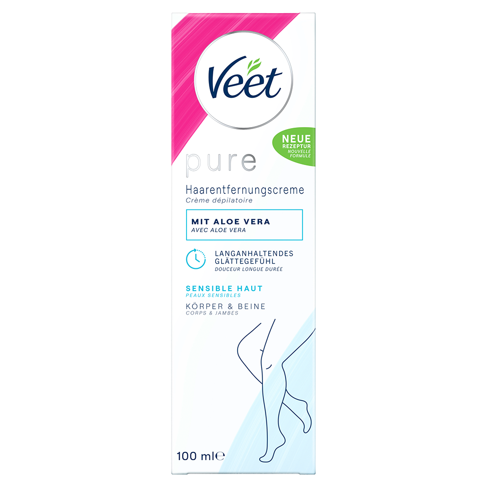 Bild: Veet Haarentfernungscreme Sensible Haut
