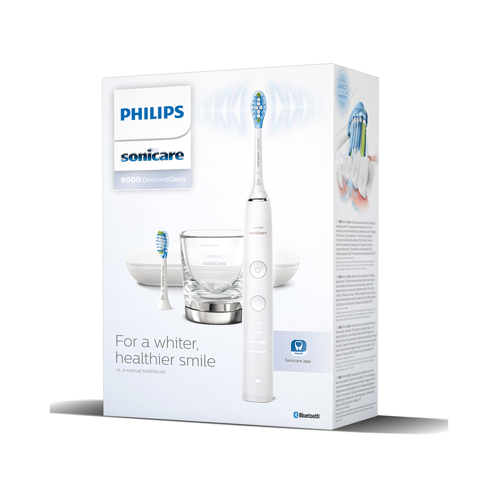 Bild: PHILIPS SONICARE Elektrische Zahnbürste 9000 Diamond Clean 