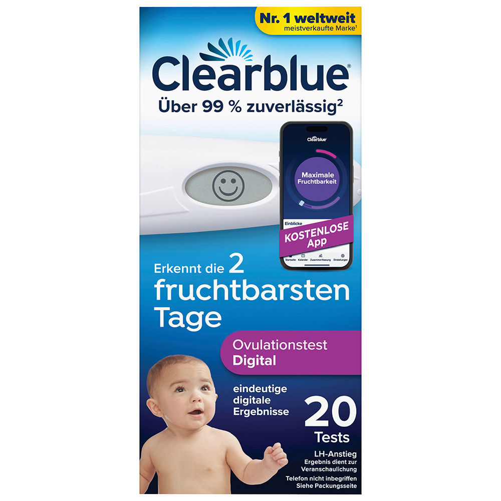 Bild: Clearblue Ovulationstest Digital 