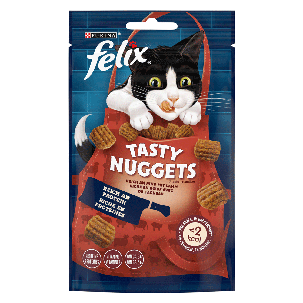 Bild: Felix Tasty Nuggets Rind mit Lamm