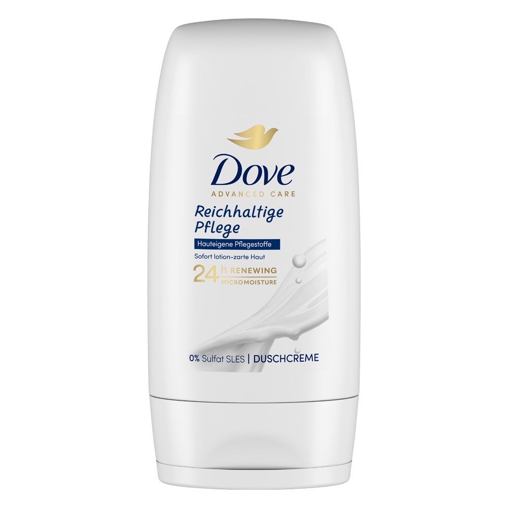 Bild: Dove Advanced Care Dusche Mini Reichhaltige Pflege