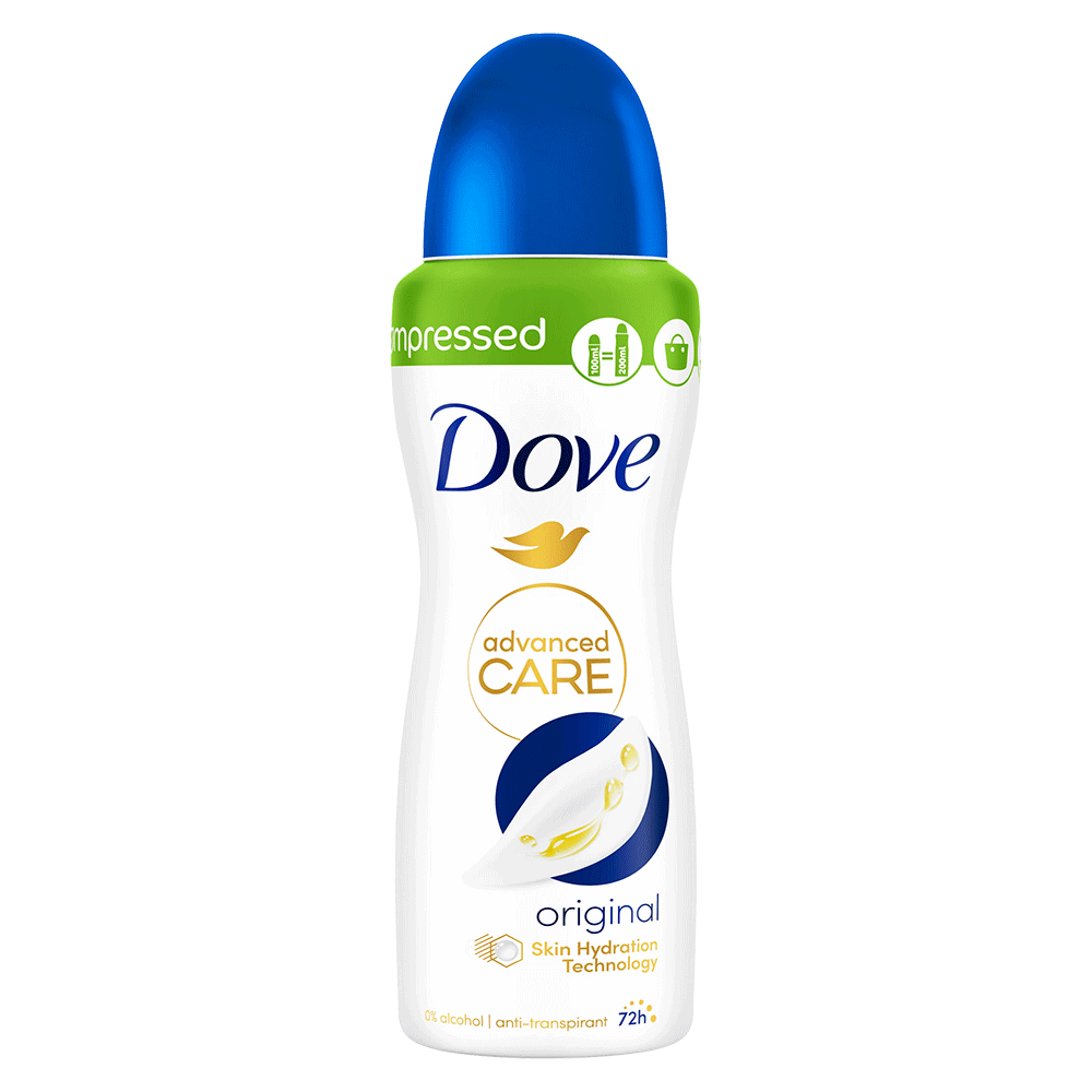 Bild: Dove Advanced Care Compressed Deo Spray Original