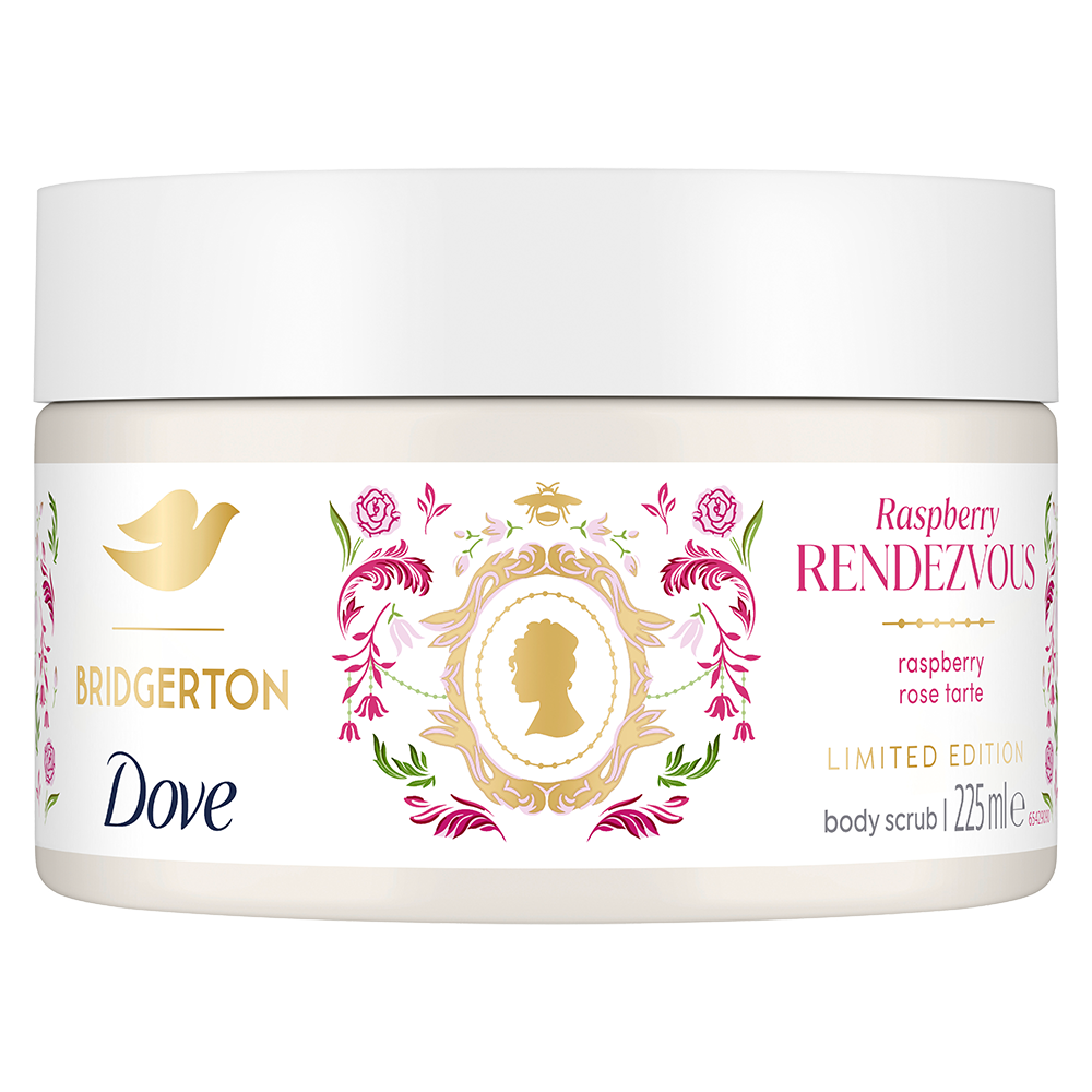 Bild: Dove Duschpeeling Raspberry Rendezvous