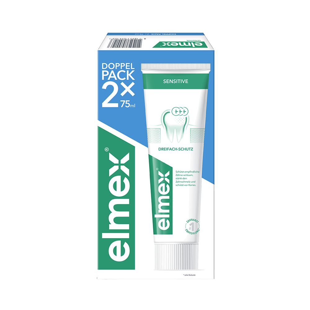 Bild: elmex Sensitive Zahnpasta Doppelpack 