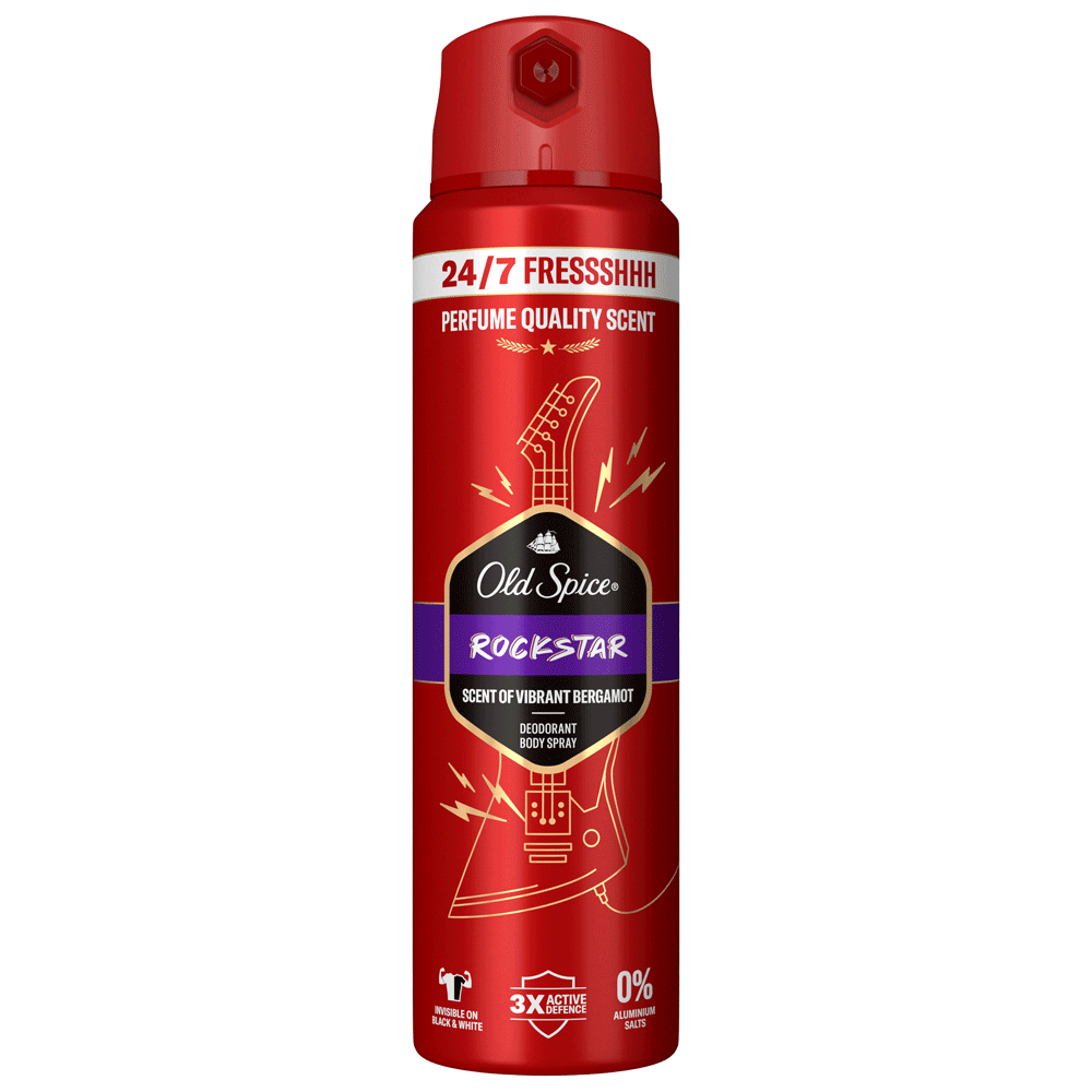 Bild: Old Spice Rockstar Deospray für Männer 