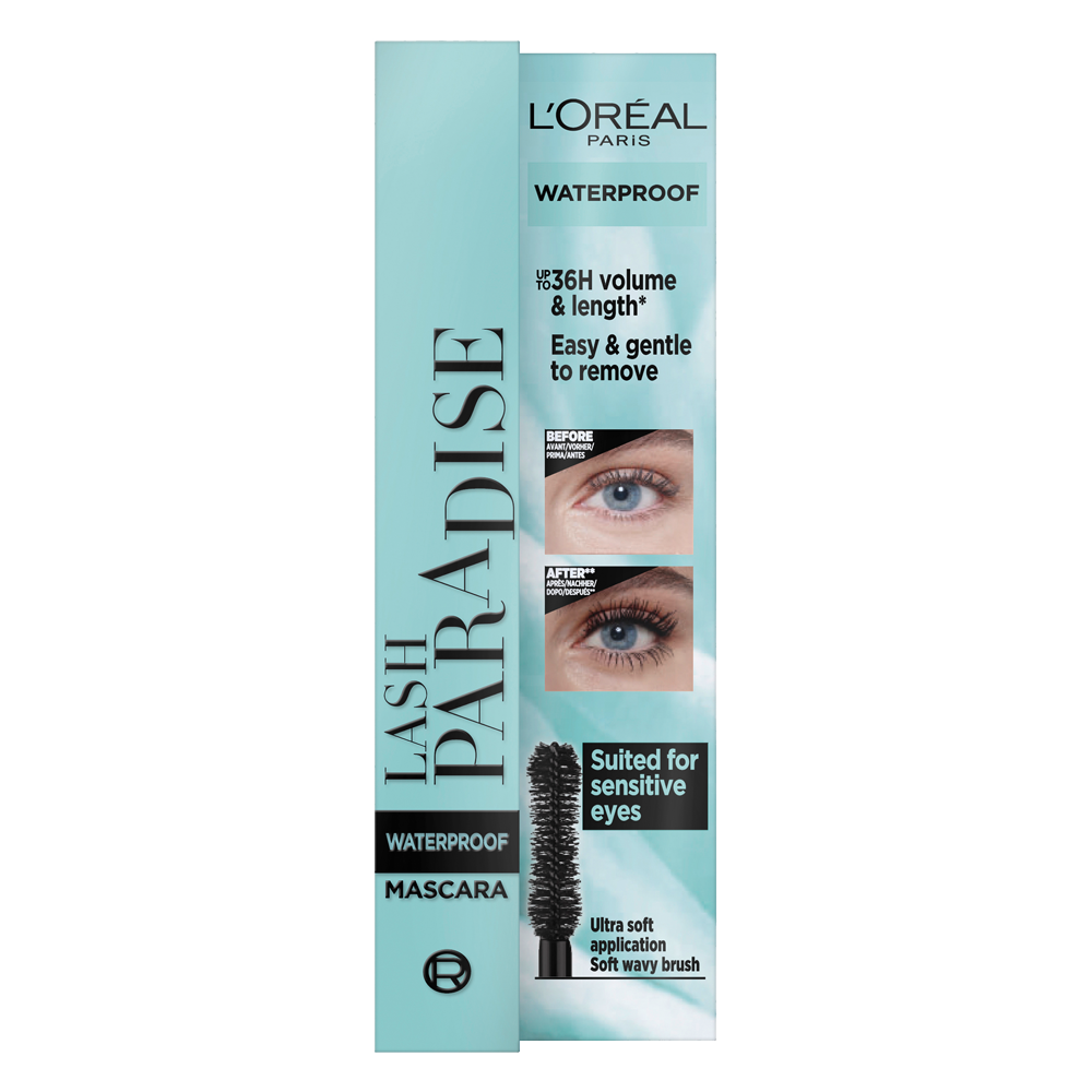 Bild: L'ORÉAL PARIS Lash Paradise Mascara Waterproof schwarz wasserfest