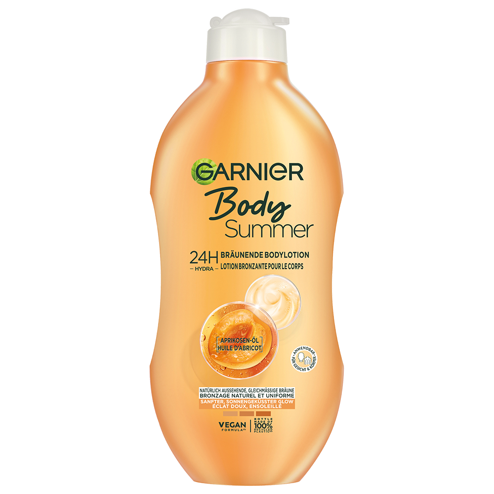 Bild: GARNIER Summer Body Feuchtigkeitsspendende Bräunungslotion