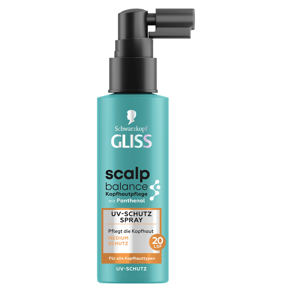 Bild: Schwarzkopf GLISS UV Schutz Spray Scalp Balance Kopfhautpflege 