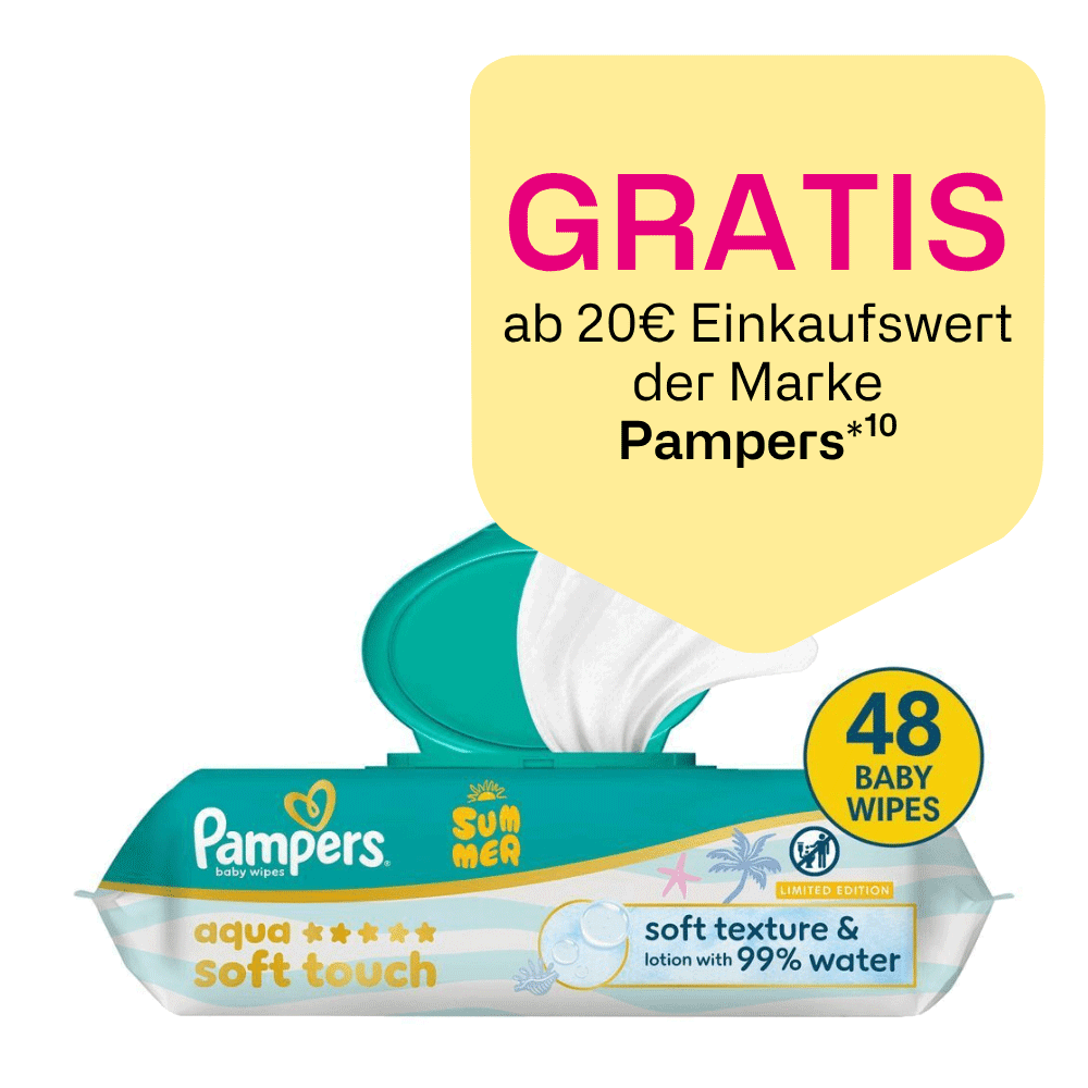 Bild: Pampers Aqua Soft Touch Baby-Feuchttücher 
