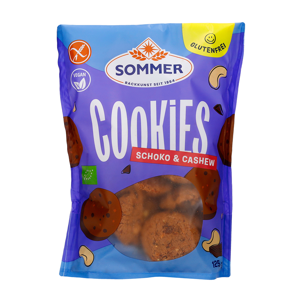 Bild: Sommer Cookies Schoko und Cashew