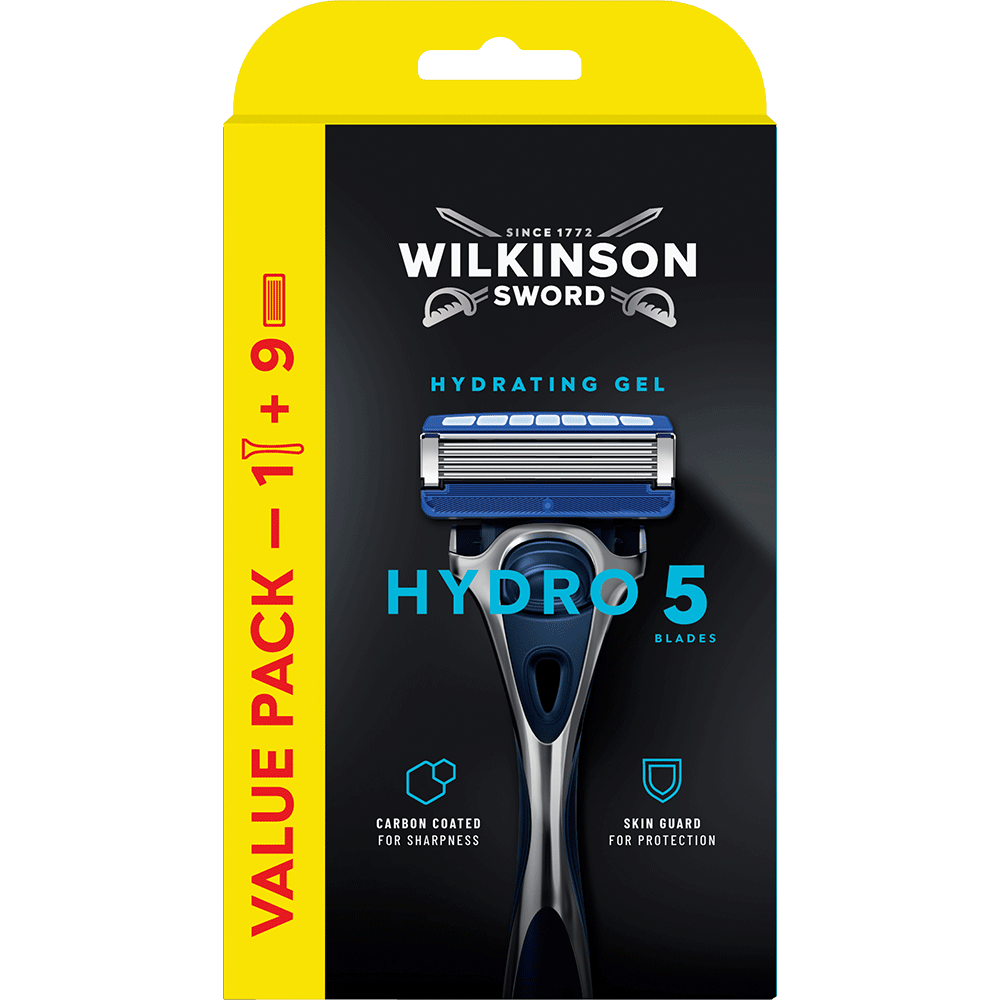 Bild: Wilkinson Hydro 5 Rasierer mit Rasierklingen