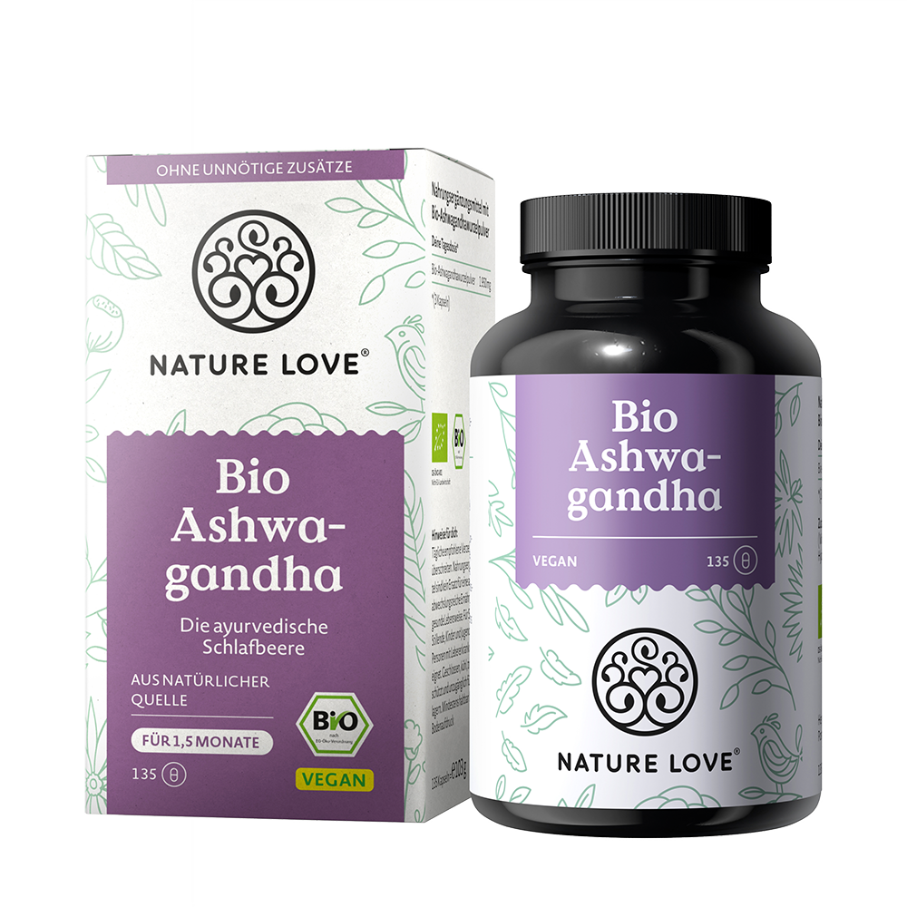Bild: NATURE LOVE Bio Ashwagandha