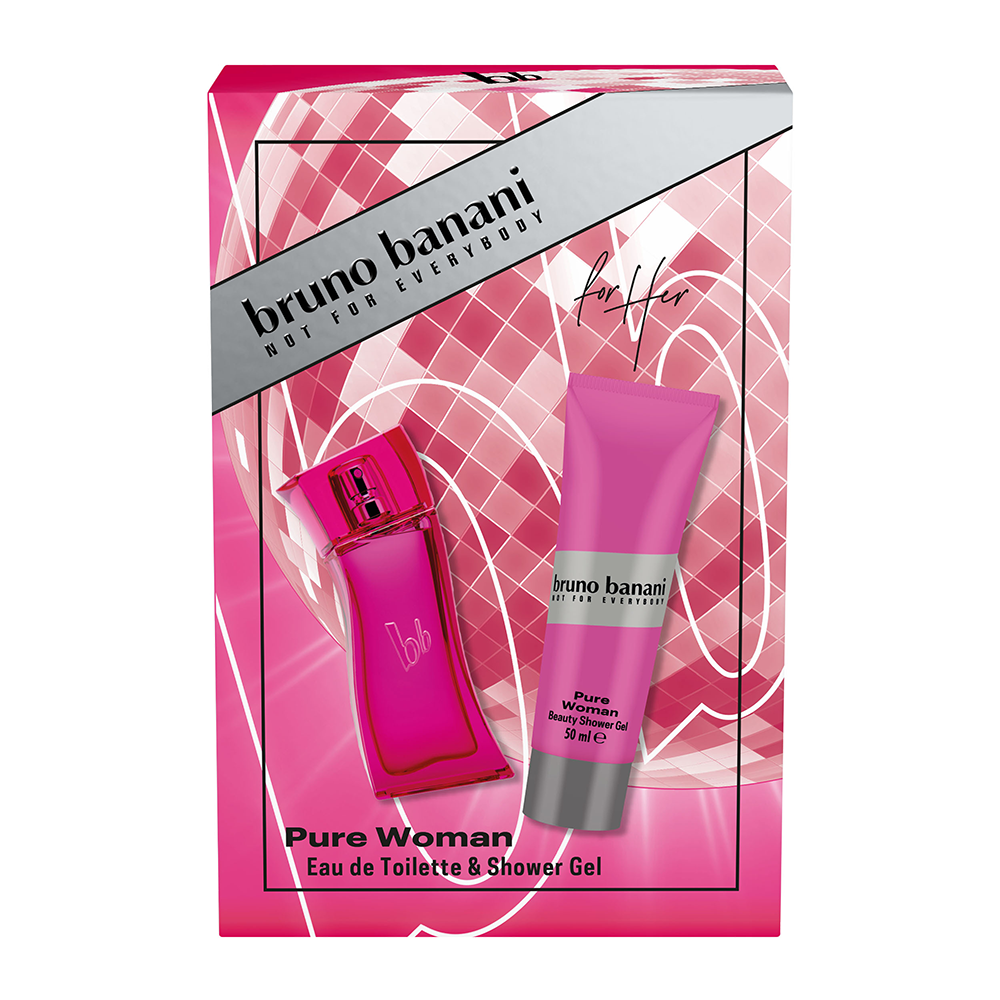 Bild: bruno banani Pure Woman Geschenkset Eau de Toilette 30 ml + Duschgel 50 ml