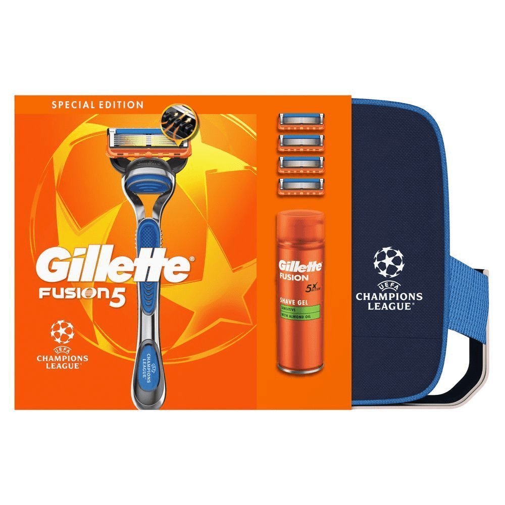 Bild: Gillette Fusion5 UEFA Champions League Special Edition Rasierer für Männer