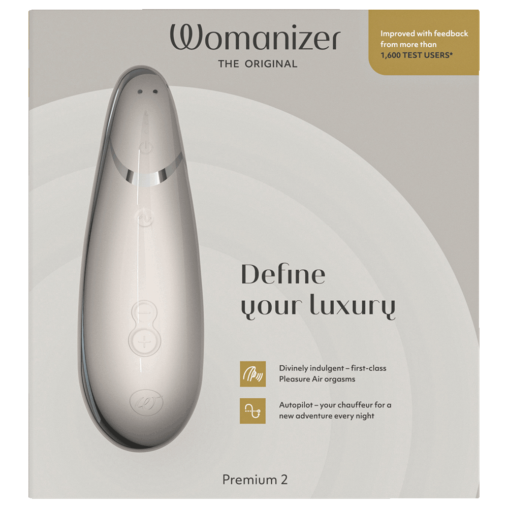 Bild: Womanizer Druckwellenvibrator Premium 2 Warm Grey