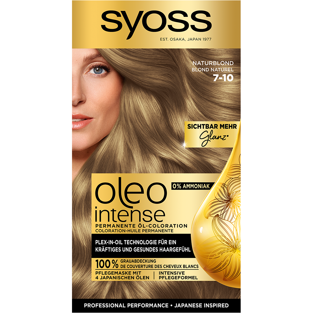 Bild: syoss Oleo Intense Permanente Öl-Coloration naturblond