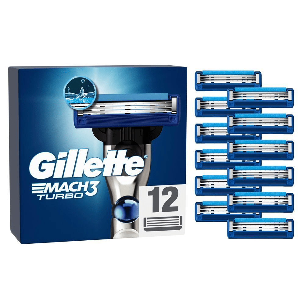 Bild: Gillette Mach3 Turbo Rasierklingen für Männer
