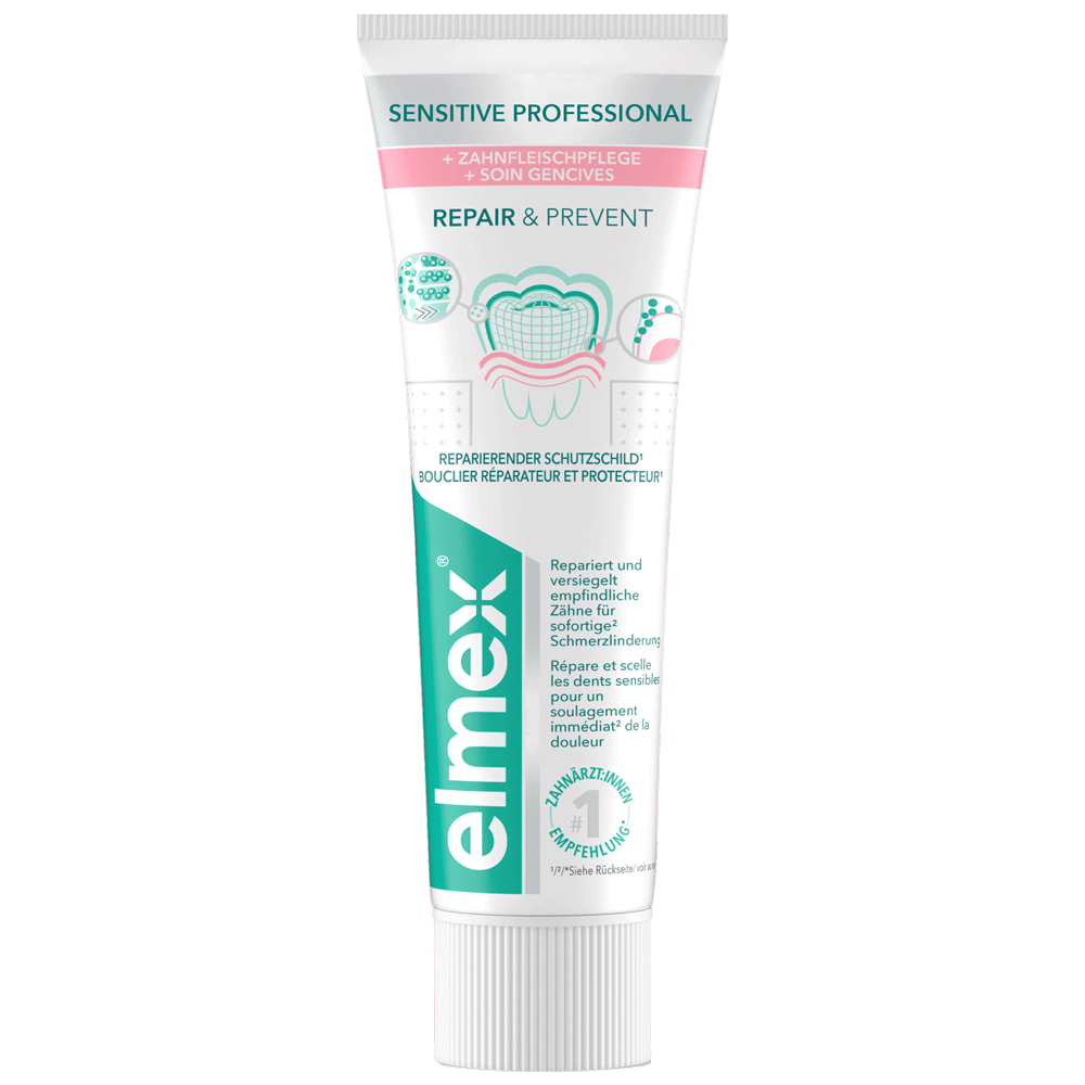 Bild: elmex Sensitive Professional Repair and Prevent Zahnpasta 