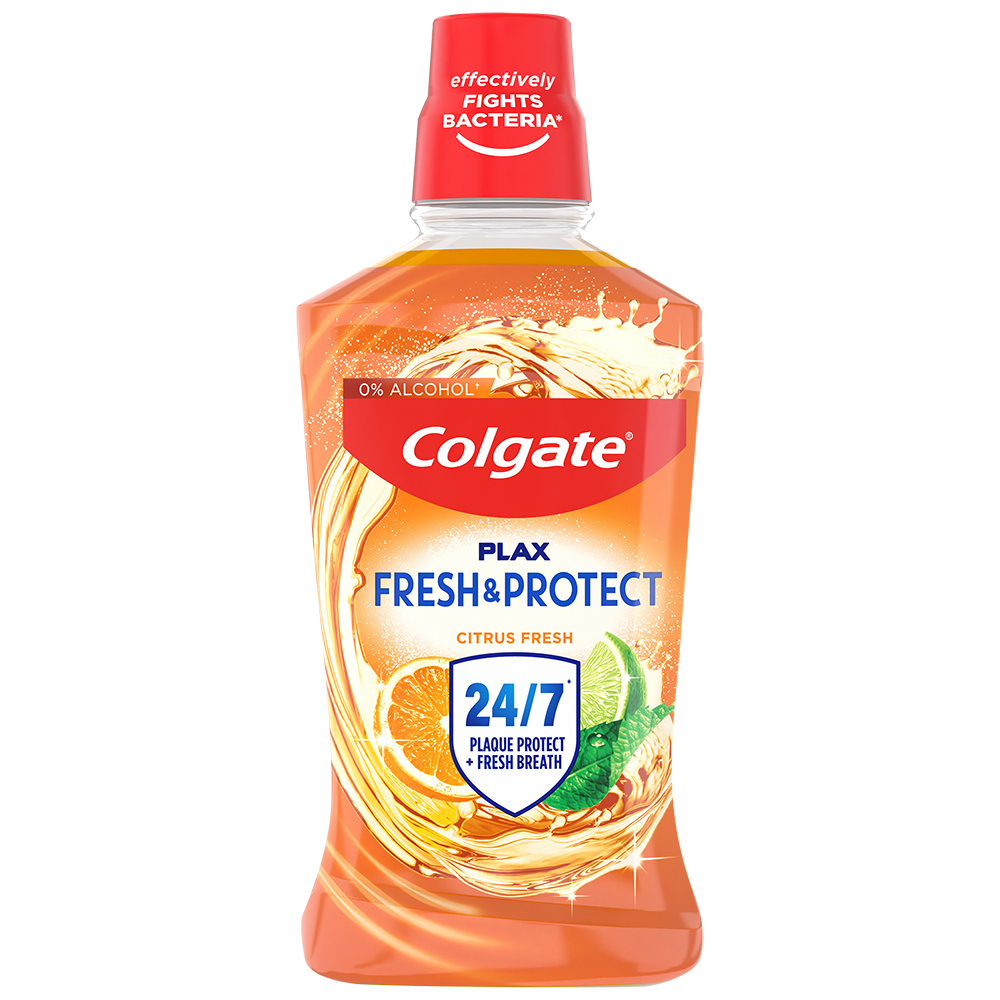 Bild: Colgate Plax Fresh and Protect Mundspülung Citrus Fresh
