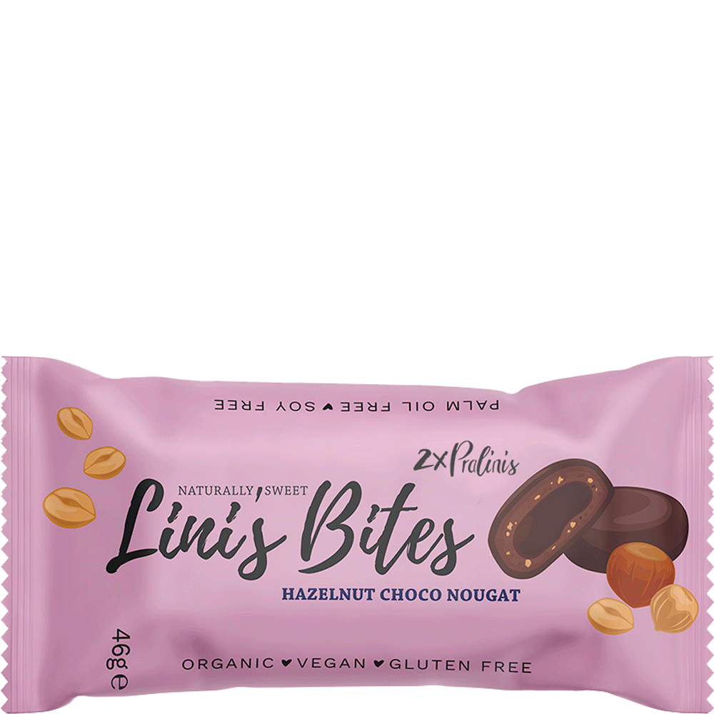 Bild: Linis Bites Pralinis Hazelnut Choco Nougat