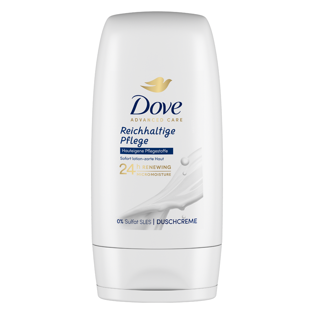 Bild: Dove Advanced Care Dusche Mini Reichhaltige Pflege