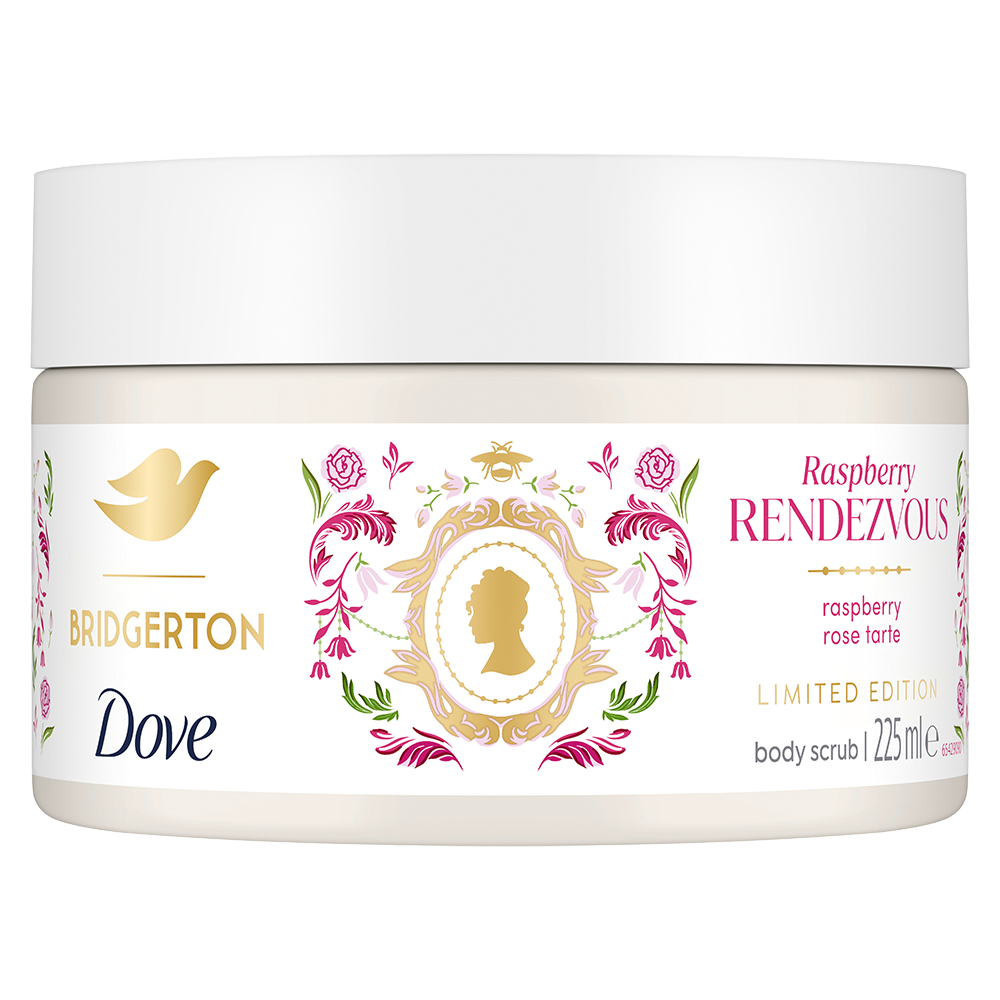 Bild: Dove Duschpeeling Raspberry Rendezvous