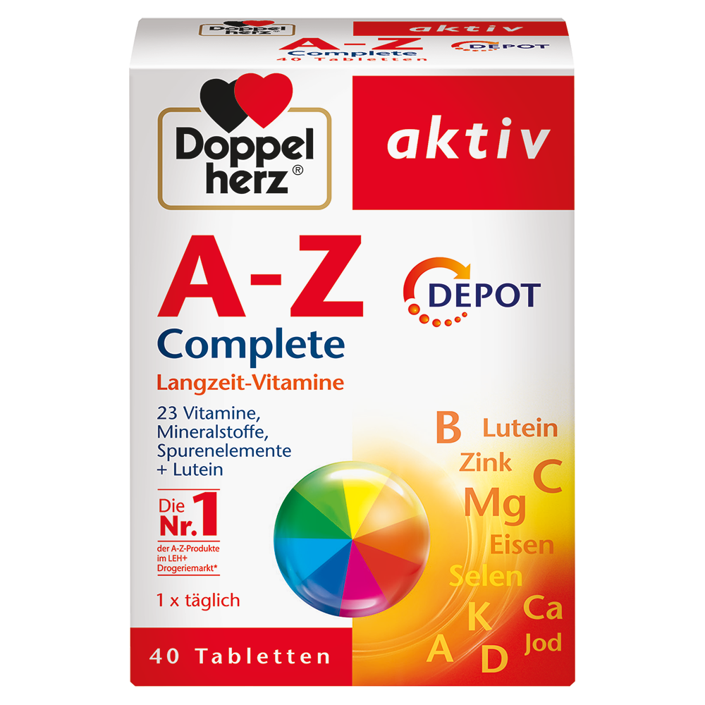 Bild: DOPPELHERZ A - Z Depot Tabletten 