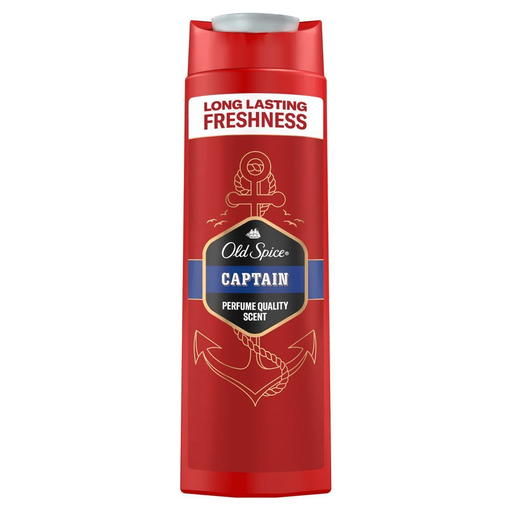 Bild: Old Spice Captain Duschgel & Shampoo Für Männer 