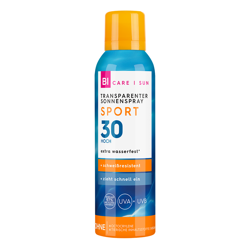 Bild: BI CARE SUN Transparenter Sonnenspray Sport LSF 30