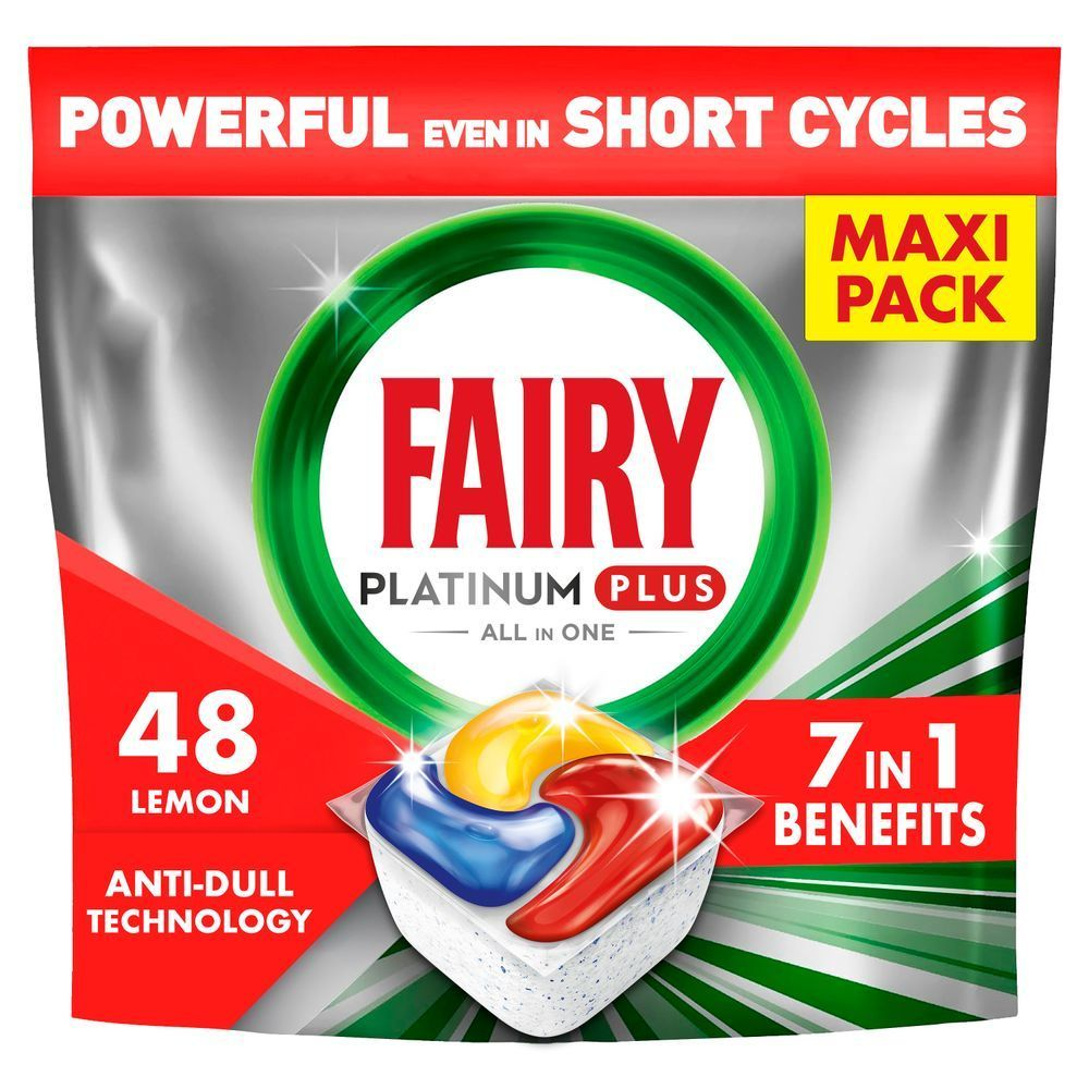 Bild: FAIRY Platinum Plus All in One Spülmaschinentabs Zitrone