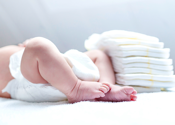 Baby Erstausstattung Mittelgroßes Set Baby schläft