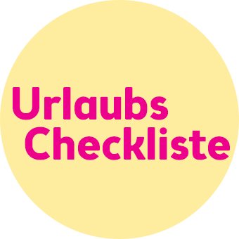 Urlaubs Checkliste