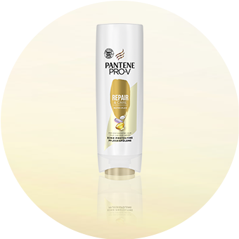 Pantene Pro-V Repair & Protect Spülung 250 ml – weiß-goldenes Design, intensive Pflege für strapaziertes Haar.