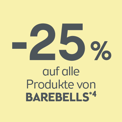 -30% auf alle Produkte von Barebells. Link zum Foddspring Sortiment