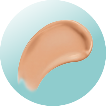 MANHATTAN Gesichtskategorie mit Foundation-Textur – Make-up für einen ebenmäßigen Teint