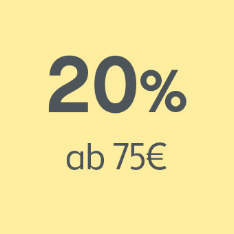20 % Rabatt auf Einkäufe ab 75 € – Sommeraktion für günstiges Shopping mit attraktiven Sparvorteilen