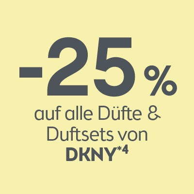 -25% auf alle Produkte von DKNY