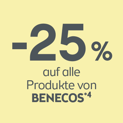 -25% auf alle Produkte von Benecos