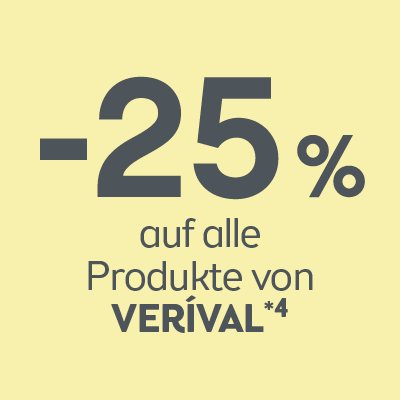 -25% auf alle Produkte von Verival