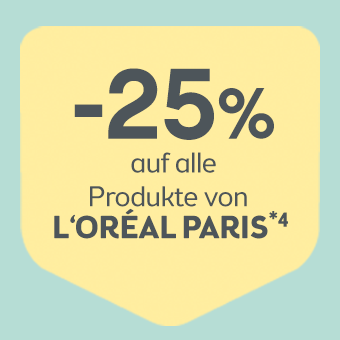 -25% auf L'oréal Paris
