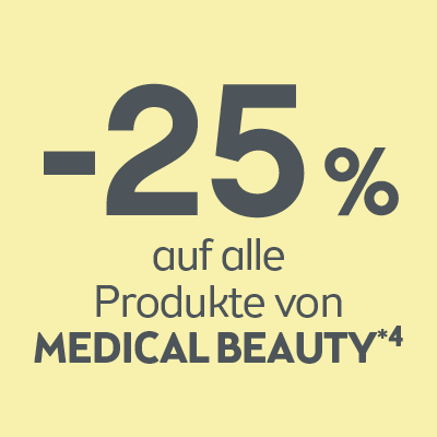 -25% auf alle Produkte von Medical Beauty