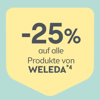 -25% auf Weleda
