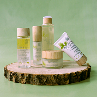 Feel Free Kosmetik – natürliche Pflegeprodukte mit mediterranen Pflanzenextrakten.