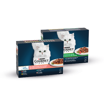 Purina Gourmet Katzenfutter Sorte Gourmet Perle – Premium-Nassfutter für Katzen