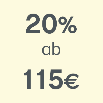 20% ab 115€