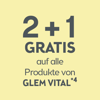 2+1 auf GLEM VITAL