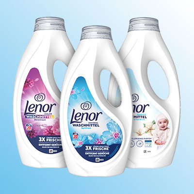 Lenor Flüssigwaschmittel in verschiedenen Duftvarianten – effektive Reinigung & Frische