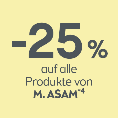 -25% auf M.Asam Beauty