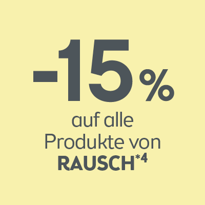 -25% auf Rausch
