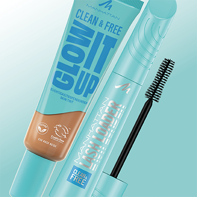 MANHATTAN Clean & Free Pflegeprodukte – sanfte, vegane Kosmetik ohne tierische Inhaltsstoffe